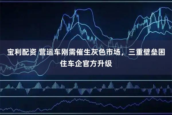 宝利配资 营运车刚需催生灰色市场，三重壁垒困住车企官方升级