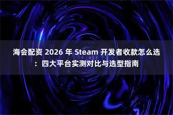 海会配资 2026 年 Steam 开发者收款怎么选：四大平台实测对比与选型指南